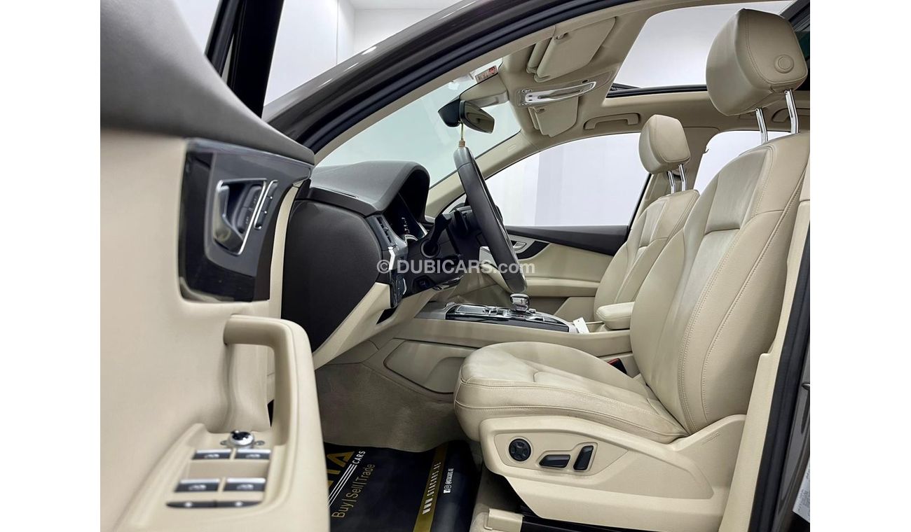 Audi Q7 45 TFSI quattro 2018 Audi Q7 45-TFSI, Full Audi History, Audi Service Contract 2023, Low Kms, GCC Sp