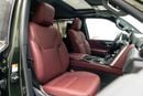 Lexus LX 700h 3.5L - Sonic Quartz Inside Crimson | Export Only