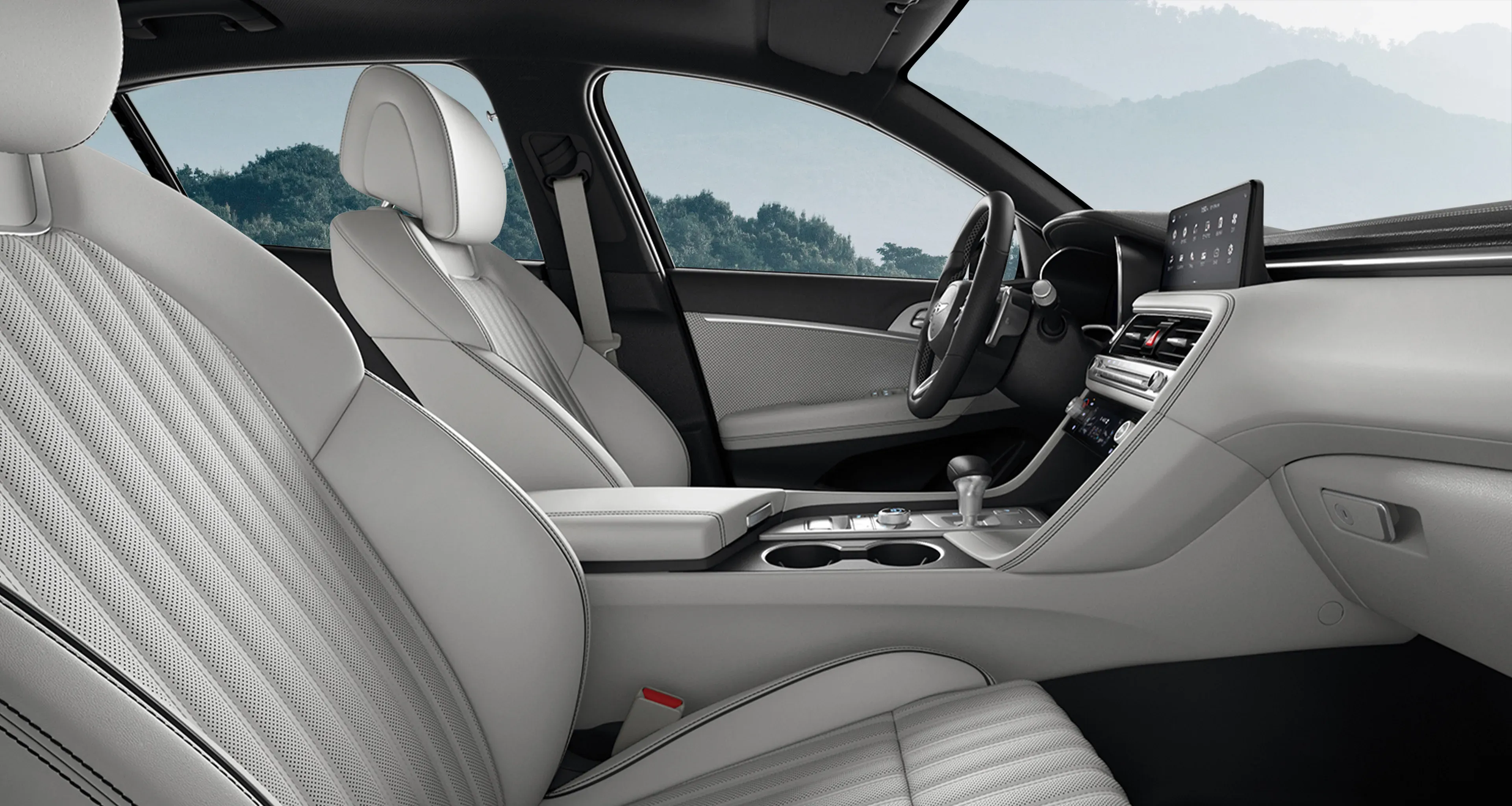 Genesis G70 interior - Seats