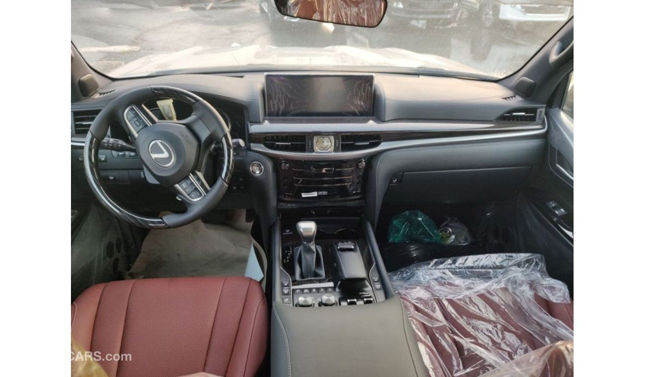 Lexus LX 450 LX450D Diesel Gray with red interior