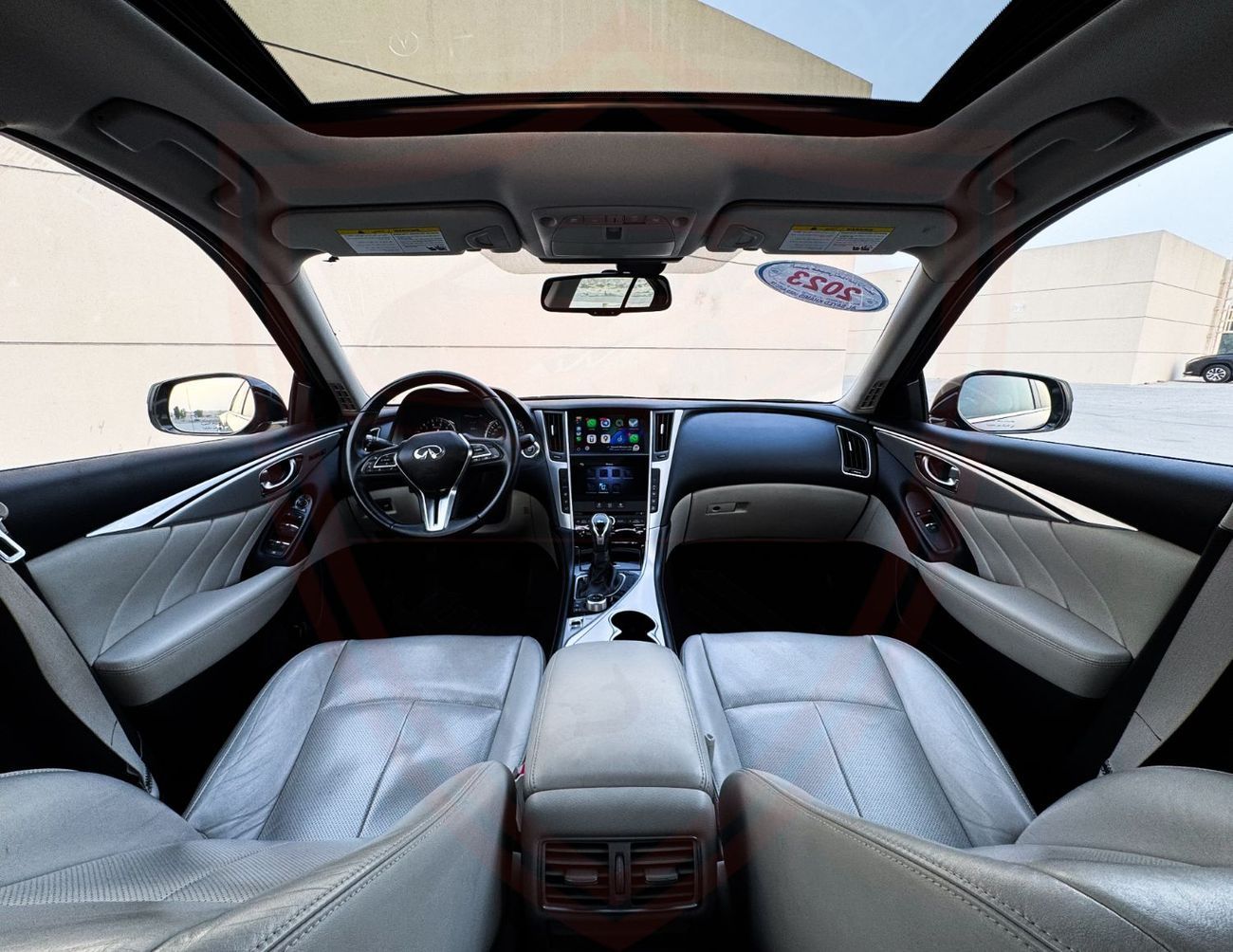 Infiniti Q50 Luxe 3.0L Infiniti Q50 | 3.0 L | 2023 | GCC | Agency Service | Accident-Free | In Excellent Conditio