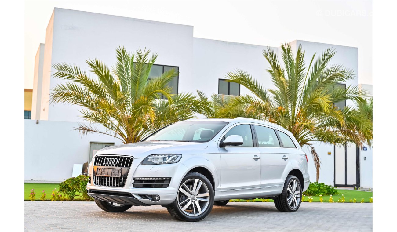 Audi Q7 | AED 1,155 Per Month | 0% DP | Exceptional Condition