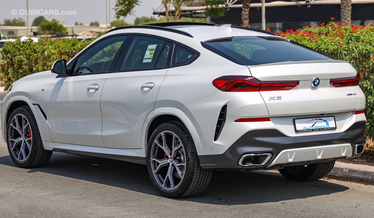 بي أم دبليو X6 بي أم دبليو V6 3.0L XDRIVE40I X6 خليجية 2022 0Km مع ضمان سنتين مفتوح الكيلو من AGMC