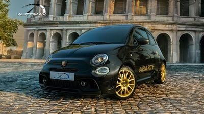 Abarth 695 75TH ANNIVERSARIO 1.4 TURBOCHARGED 2024 GCC 0Km With 5 Years Or 120,000 Km Warranty @Official Dealer