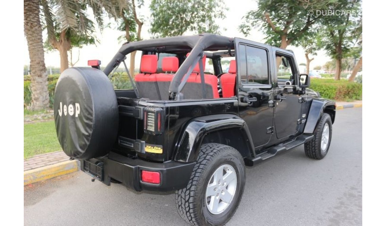 Jeep Wrangler UNLIMTED 4 DOOR , GULF SPACE 2008 FULL OPTIONS