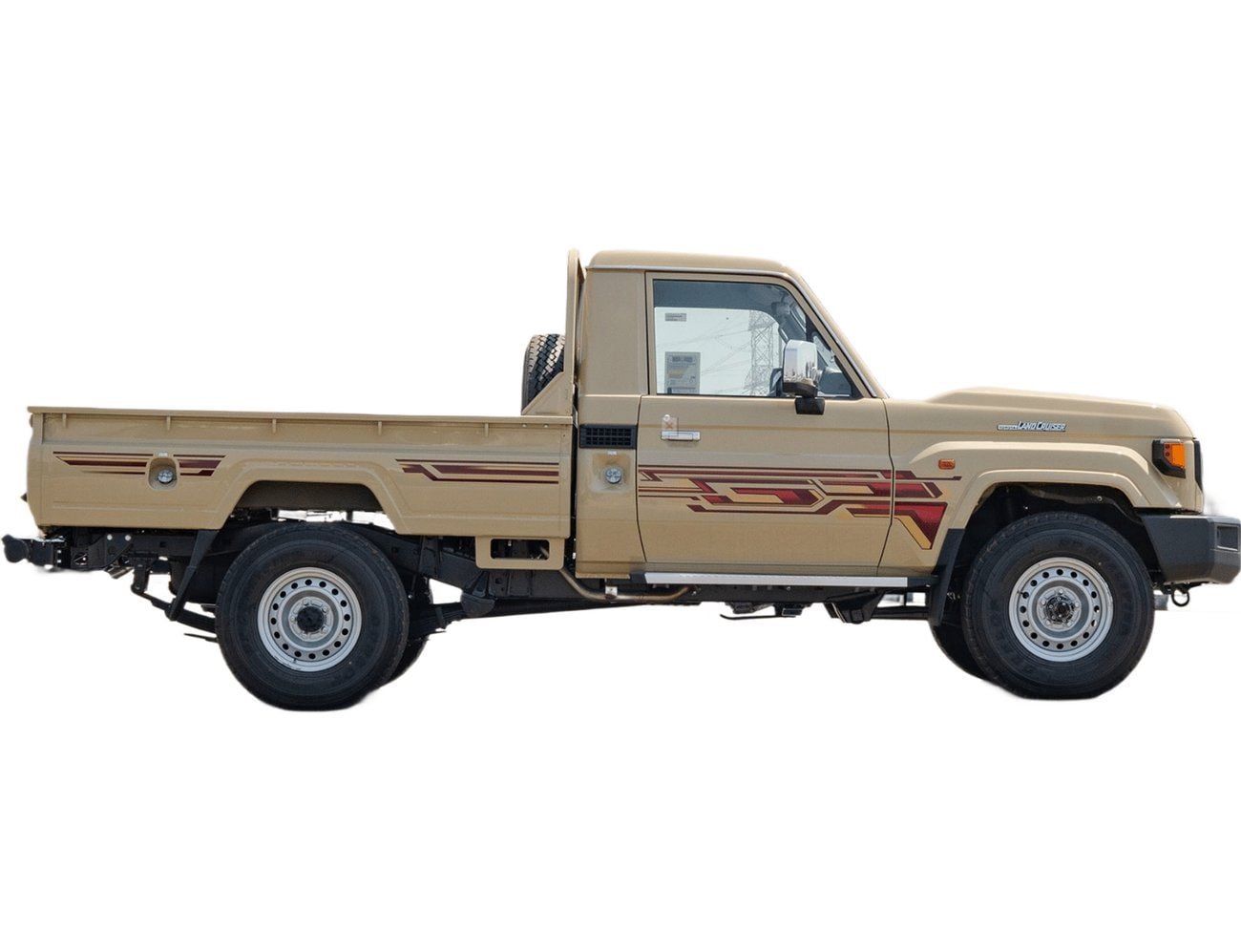 Toyota Land Cruiser Pick Up TLCSC ECTCGA002 – 2026 Toyota LC79 Single Cab Pick Up - 4.0L Petrol Manual - Beige with Beige Interior