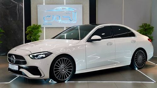 Mercedes-Benz C 200 AMG ELITE MERCEDES C200 || SERVICE CONTRACT || TOP RANGE || GCC || LUXURY || ACCIDENTS FREE || F.S.H