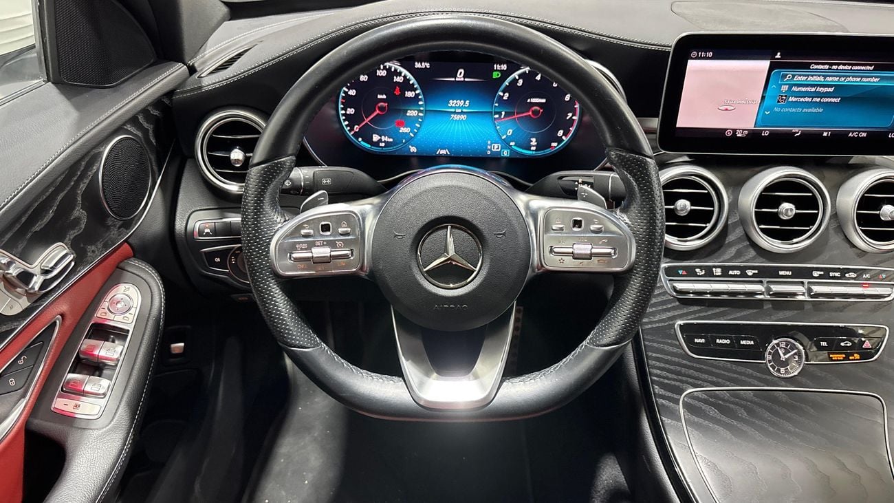 Mercedes Benz C200 AMG 2021 | AED 1730/Month | 0 DP | 30 Day Return | Warranty | Service History