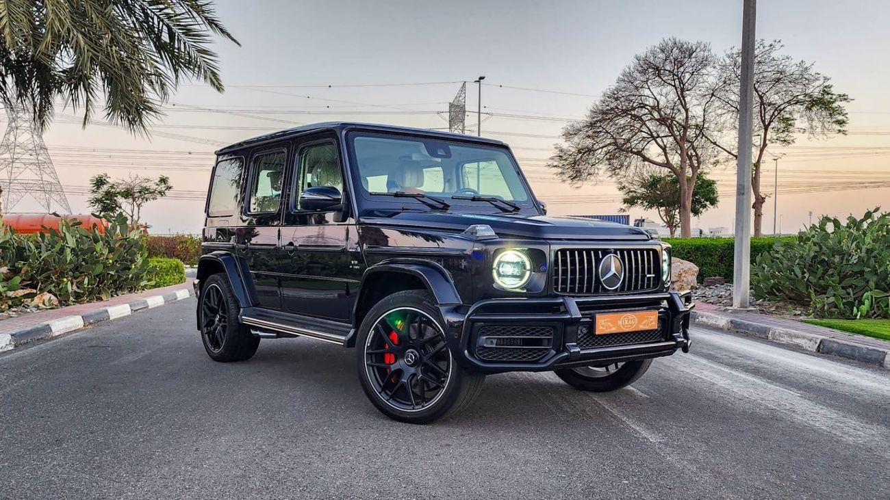 مرسيدس بنز G 63 AMG MERCEDES BENZ / G 63 AMG / NIGHT PACKAGE / 2020 MODEL / BLACK COLOUR / GCC SPECS / UNDER WARRANTY AN