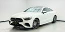 Mercedes Benz E200 PREMIUM 2023 Mercedes Benz E200 Coupe, 2028 MB Warranty + Service Pack, Full MB Service History, Low