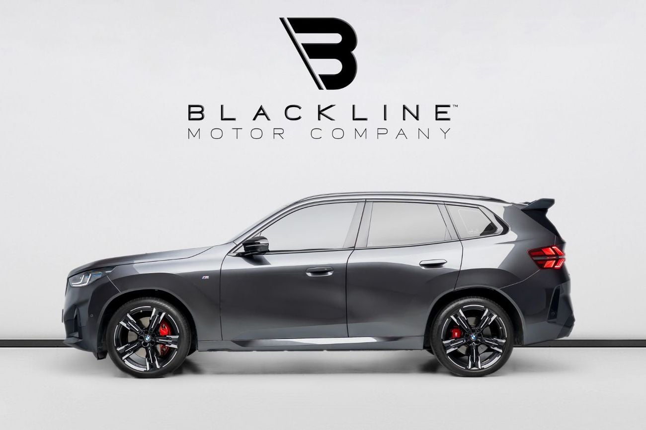 بي أم دبليو X3 M50 XDRIVE اشترِ الآن، وادفع في 2027 | ذا بلاك لاين ستاندرد | ضمان وخدمة BMW حتى أبريل 2028، عداد كيلومترات منخ