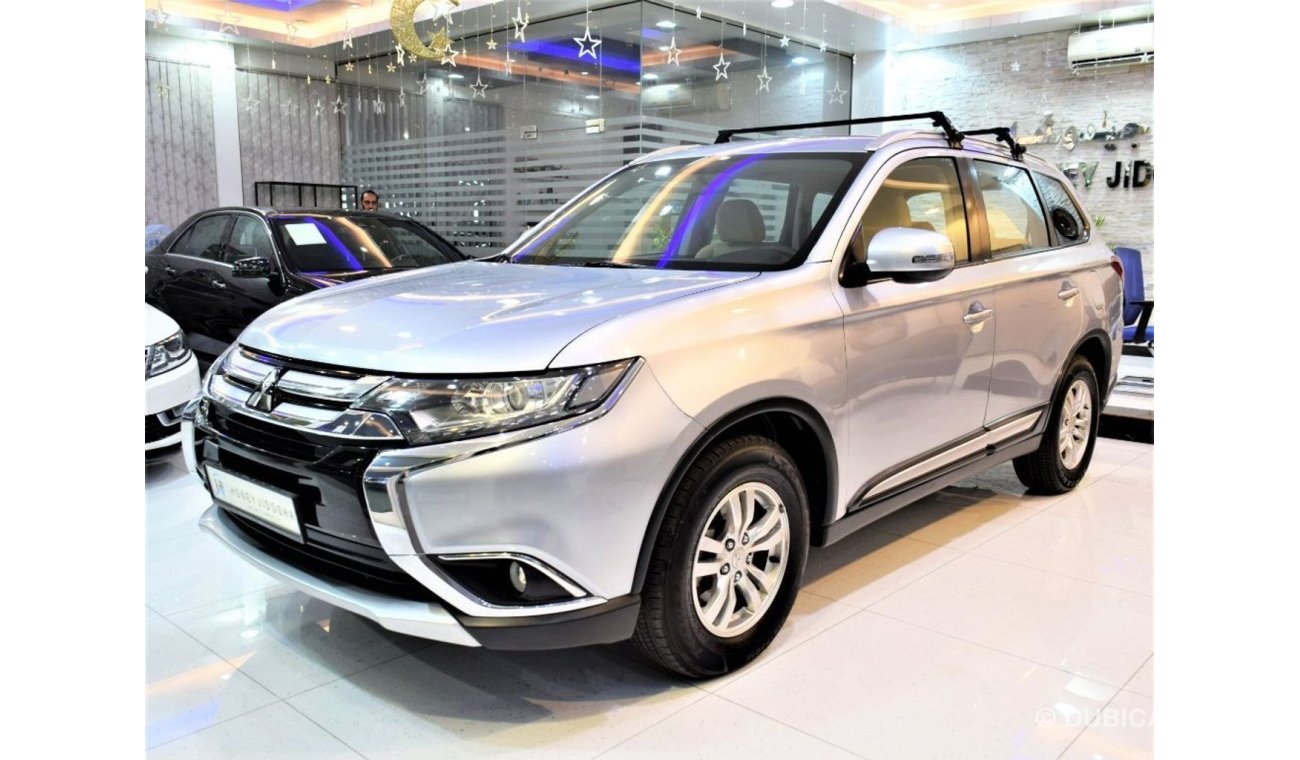 Mitsubishi Outlander AMAZING Mitsubishi Outlander 4WD 2016 Model!! in Silver Color! GCC Specs