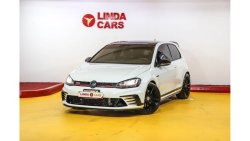 Volkswagen Golf Volkswagen GTI Clubsport 2017 GCC under Agency Warranty with Zero Down-Payment.