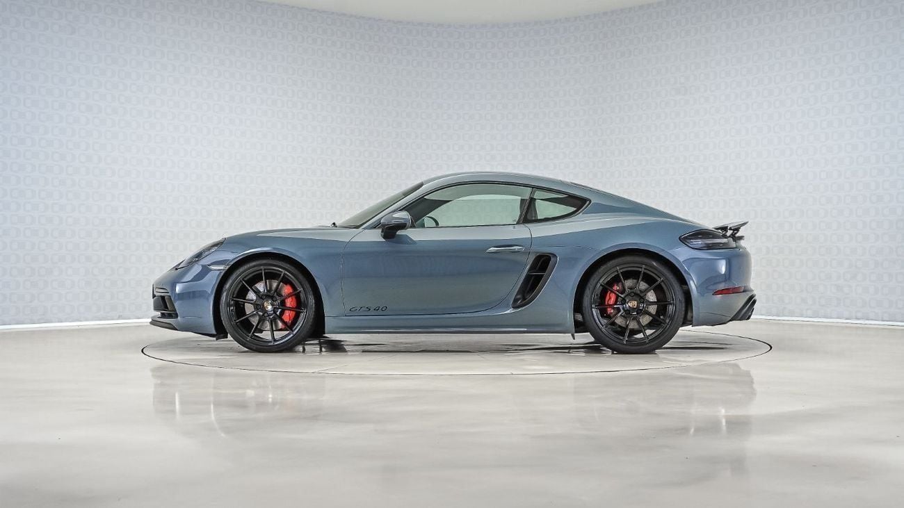 Porsche 718 Cayman GTS 4.0L A/T UAE's Very Best Example | AED 4,839 Per Month