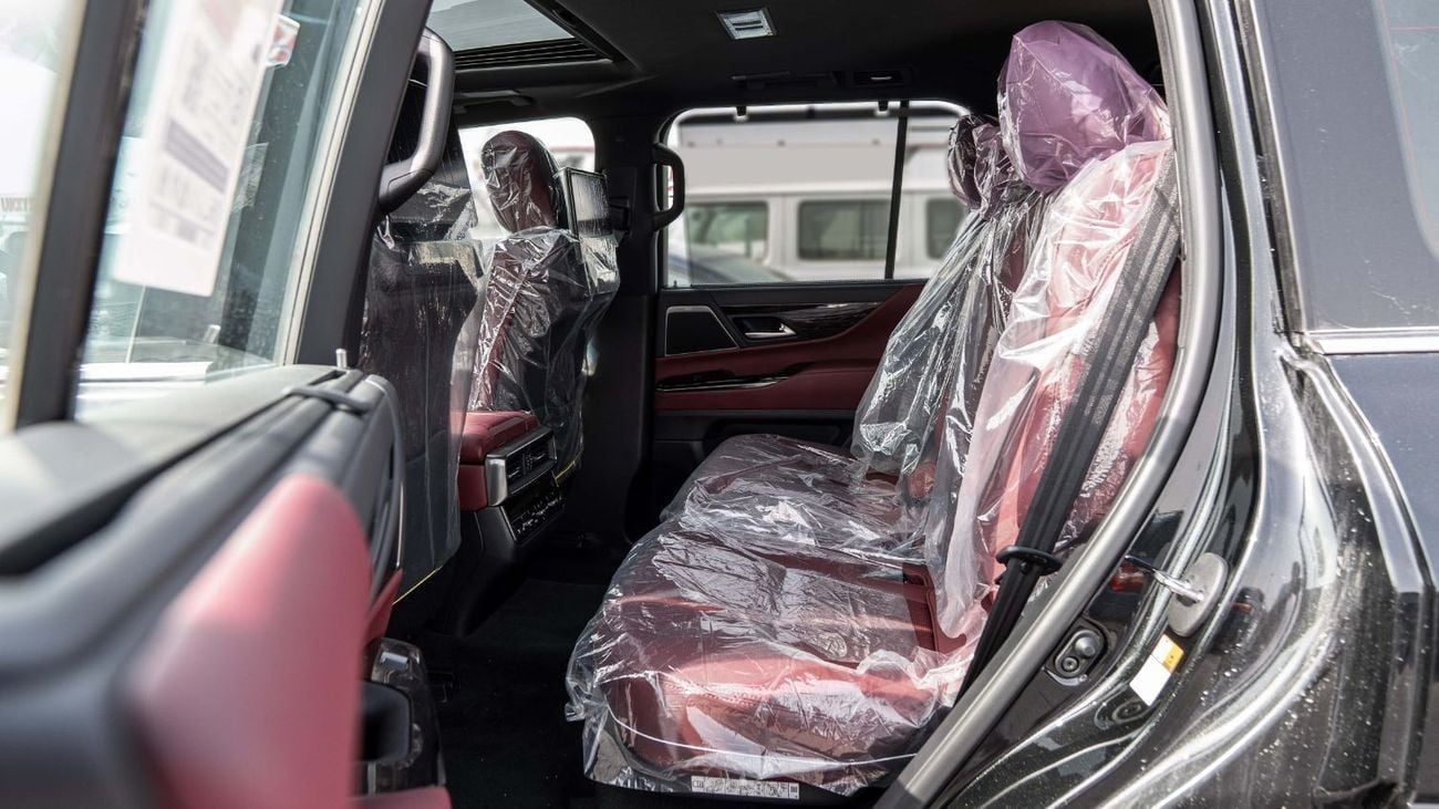 لكزس LX 600 SIGNATURE 2026 Lexus LX600 Signature 3.5L AT Petrol (Black-Red)