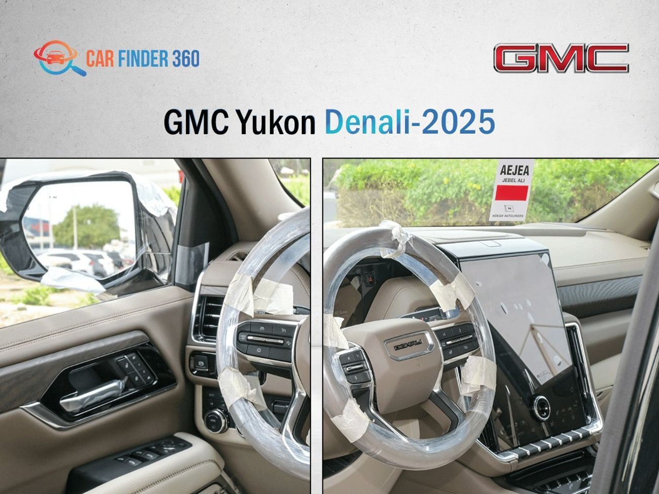 جي أم سي يوكون GMC Yukon Denali AWD 6.2L V8 - Black - 2025 ( Export )