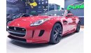 جاغوار F-Type JAGUAR F-TYPE S 2017 MODEL IN VERY GOOD CONDITION WITH A VERY LOW MILEAGE ONLY 29000 KM