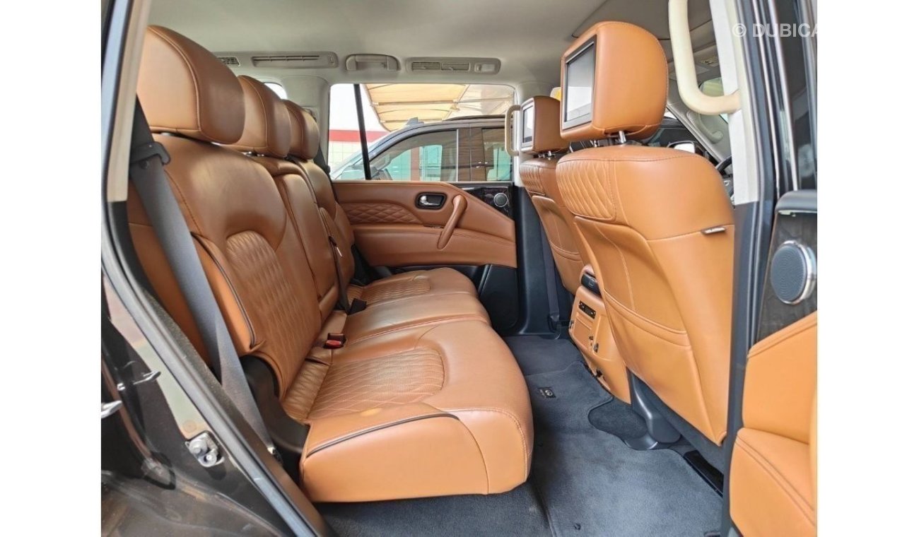 Infiniti QX80 Luxe 7st AED 2,300/MONTHLY | 2018 INFINITI QX80 LUXURY | 7 SEATS | GCC | UNDER WARRANTY