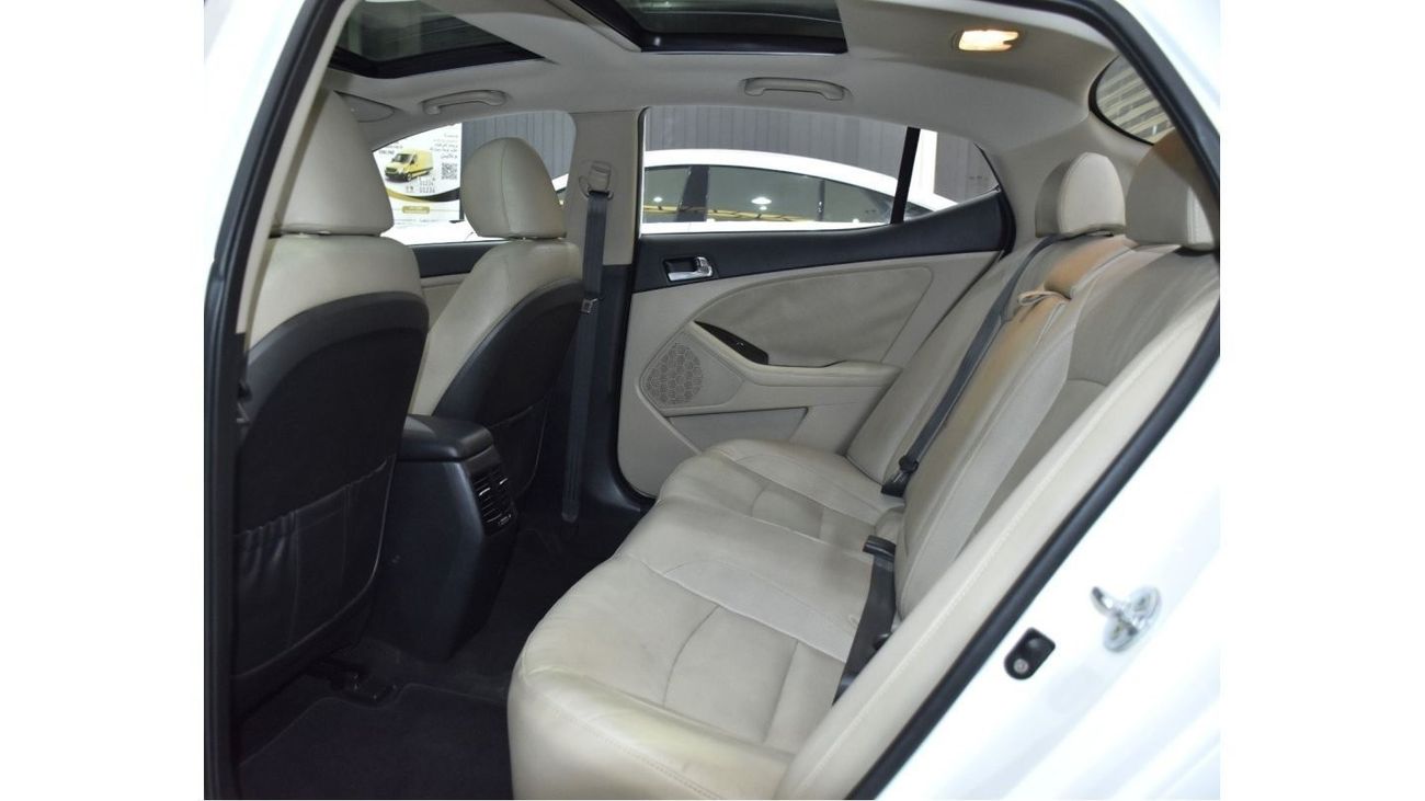 Kia Optima EXCELLENT DEAL for our KIA Optima ( 2016 Model ) in White Color GCC Specs