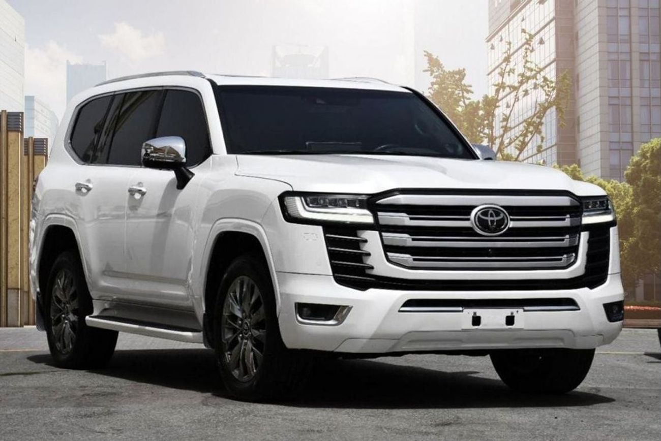 تويوتا لاند كروزر 3.5L VXR TWIN TURBO, LEATHER SEATS, MEMORY SEATS, SUNROOF, GCC SPECS, FOR UAE AND EXPORT, MODEL 2024