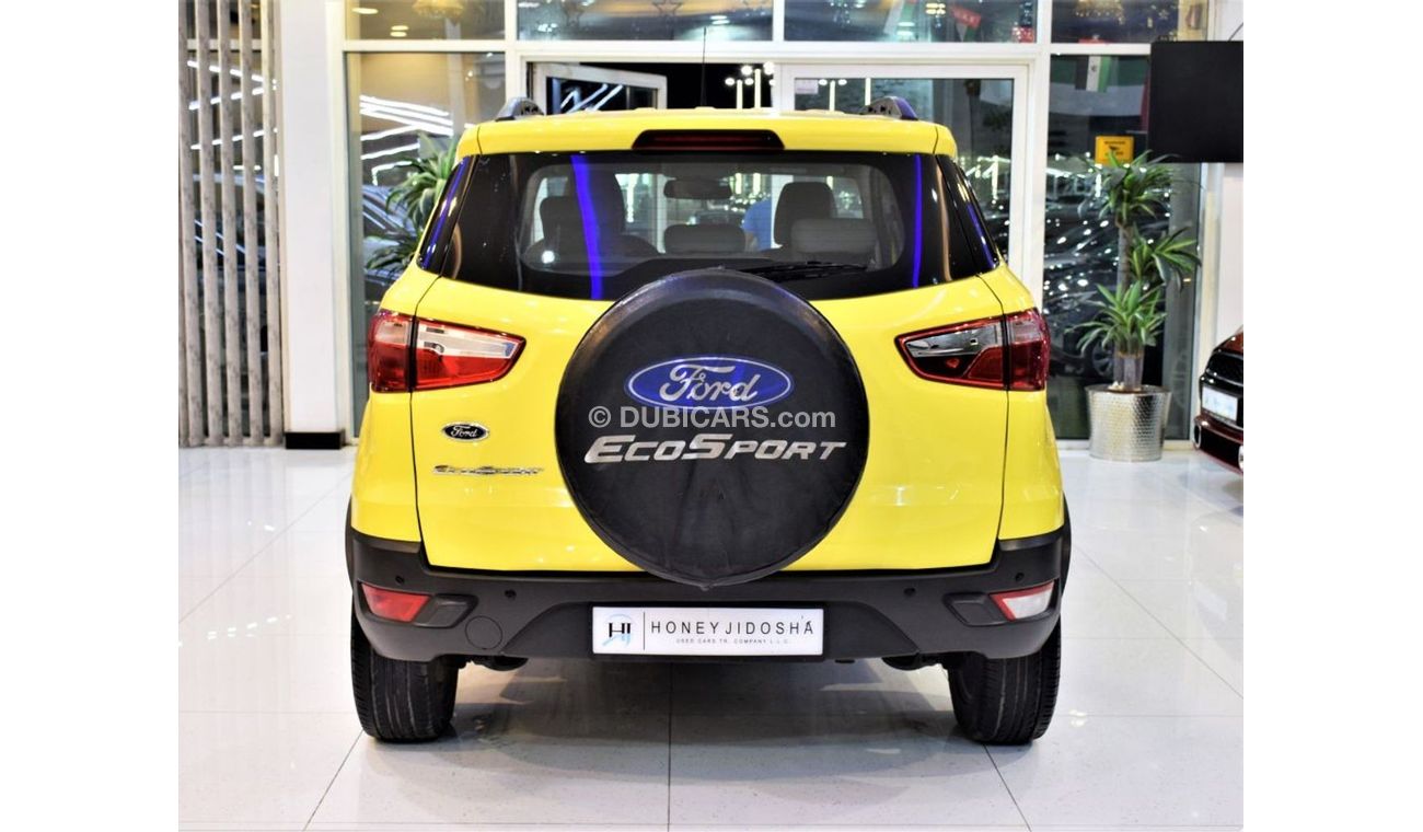 Ford EcoSport Amazing Ford Eco Sport 2015 Model!! in Yellow Color! GCC Specs