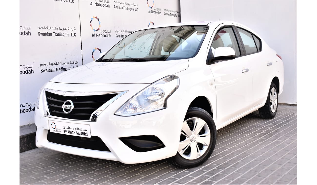 Nissan Sunny AED 609 PM | 1.5L SV GCC DEALER WARRANTY