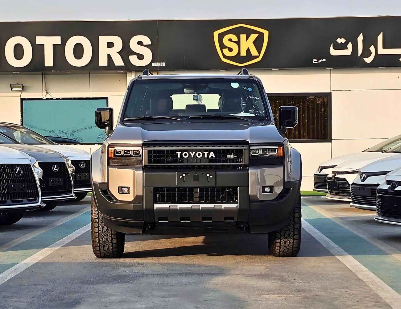 Toyota Prado ADVENTURE WITH COMPRESSOR / 2.8L V4 DIESEL / DRIVER POWER WITH LEATHER SEATS / AUTO A/C (CODE # P28A