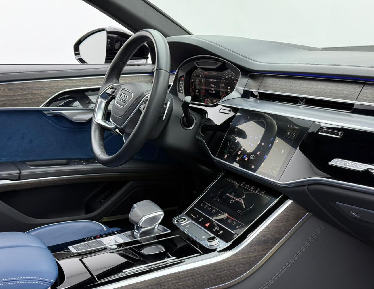 Audi A8 L 55 TFSI quattro 3.0L (340 HP) 2021 Audi A8L 55 TFSI Quattro, 2026 Audi Warranty + Service Pack, Fu