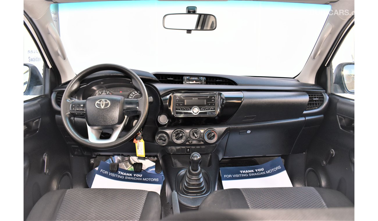 Toyota Hilux DLX DC 4WD 2.7 MT 2019 GCC