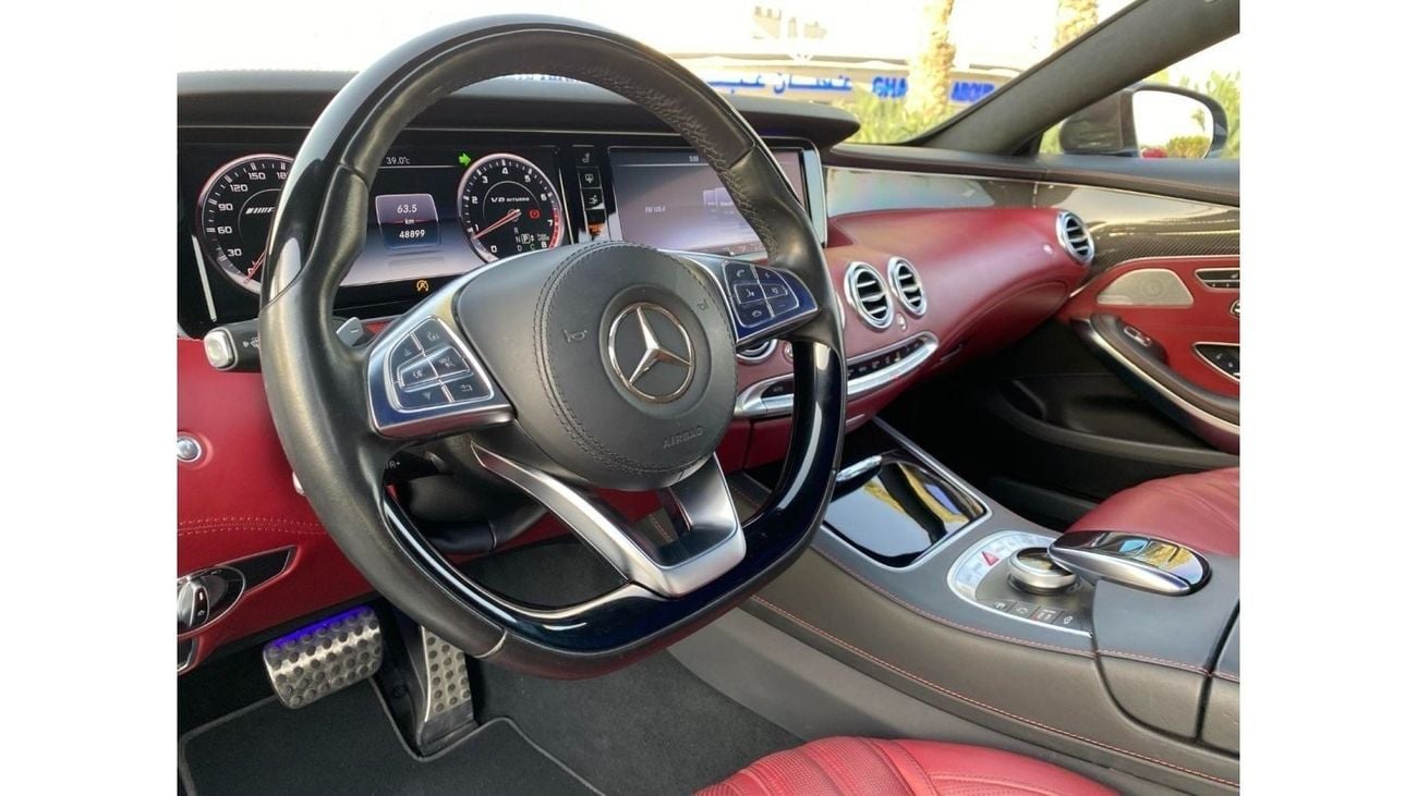 مرسيدس بنز S 63 AMG كوبيه GCC SPEC NEAT AND CLEAN