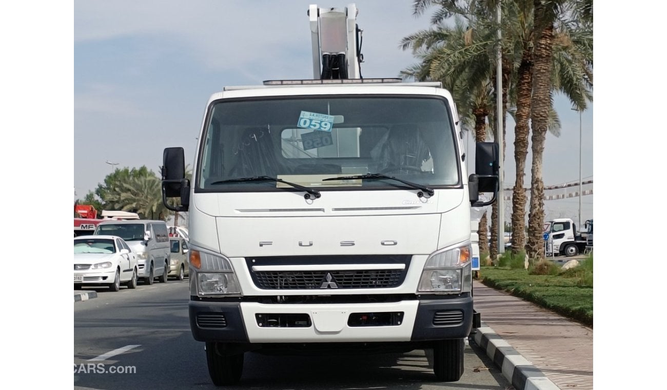 ميتسوبيشي كانتر 4.2L V6 DIESEL, M/T, WHITE 2023, MAN LIFTER 20 METER (CODE # 937 )