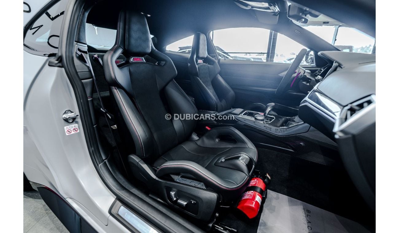 بي أم دبليو M4 2023 BMW M4 CSL, 2027 BMW Warranty + Service Contract, As New Condition, GCC