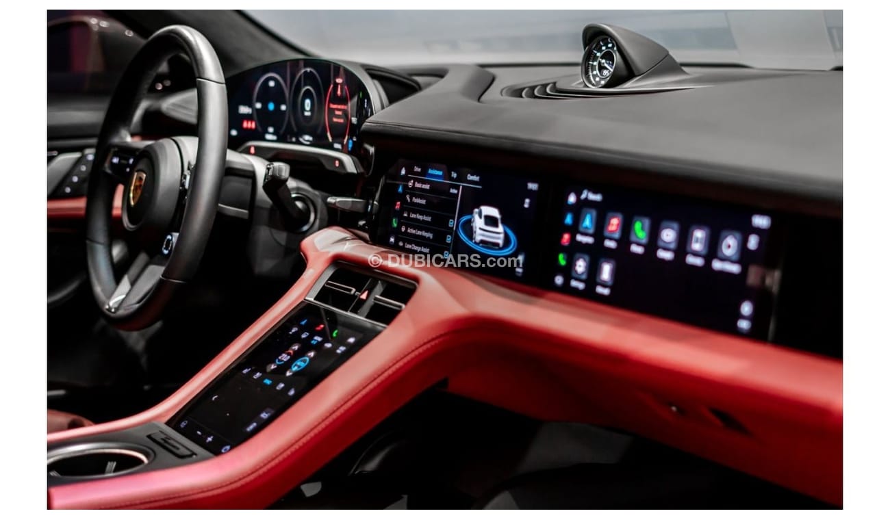 Porsche Taycan 2023 Porsche Taycan GTS, Porsche Warranty, Interior Matte Carbon, Low KMs, GCC