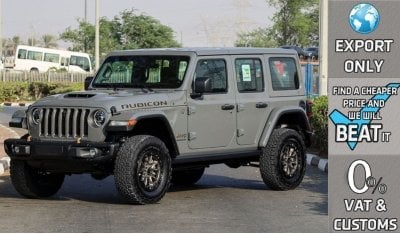 Jeep Wrangler Unlimited Rubicon 392 6.4L V8 4X4 , 2023 GCC , 0Km , (ONLY FOR EXPORT)