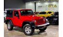 Jeep Wrangler 2015 Jeep Wrangler Sport, Warranty, Full Jeep Service History, Excellent Condition, Low KMs, GCC