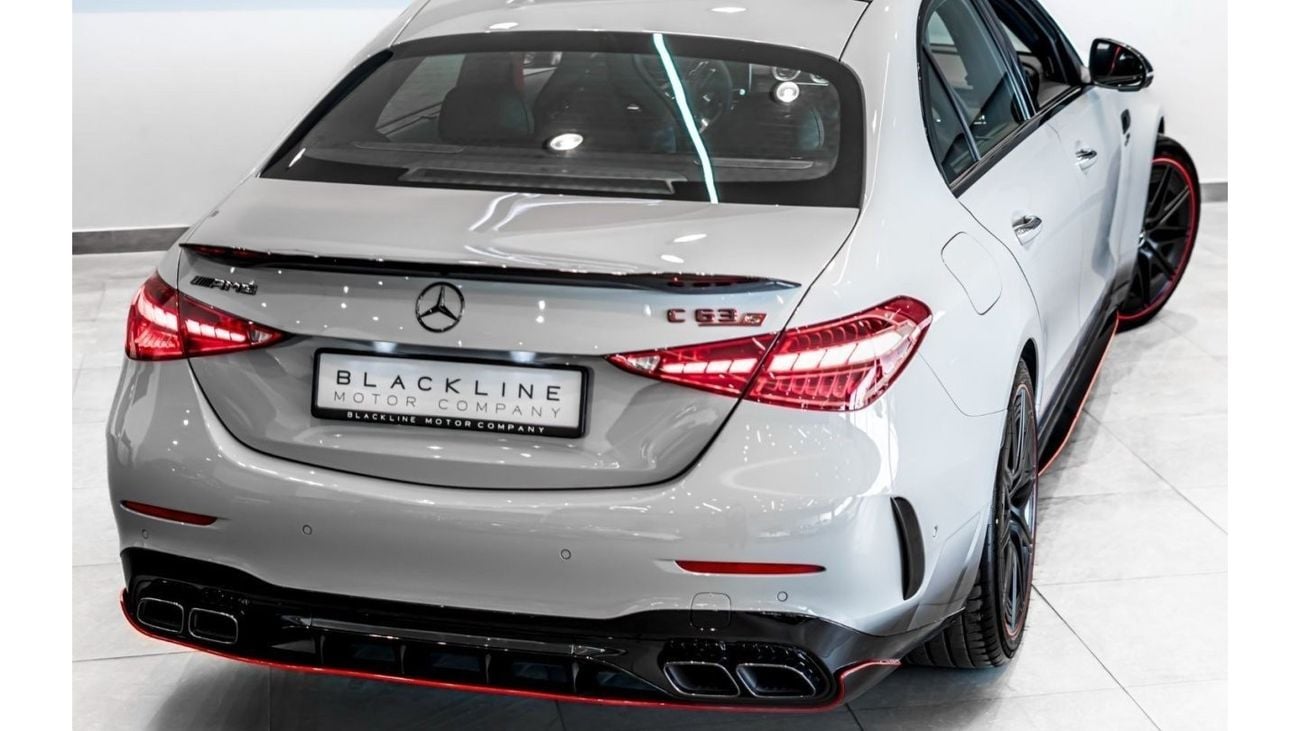Mercedes-Benz C 63 AMG 2024 Mercedes C63s AMG E-Performance F1 Edition, 2029 Mercedes Warranty + Service, Very Low KMs, GCC