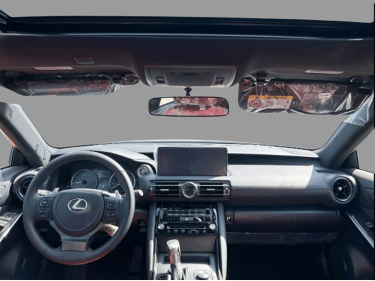 لكزس IS 300 ECTALM004 - 2025 Lexus IS300 Prime – 2.0L Petrol Auto – GCC – White with Dark Rose Interior