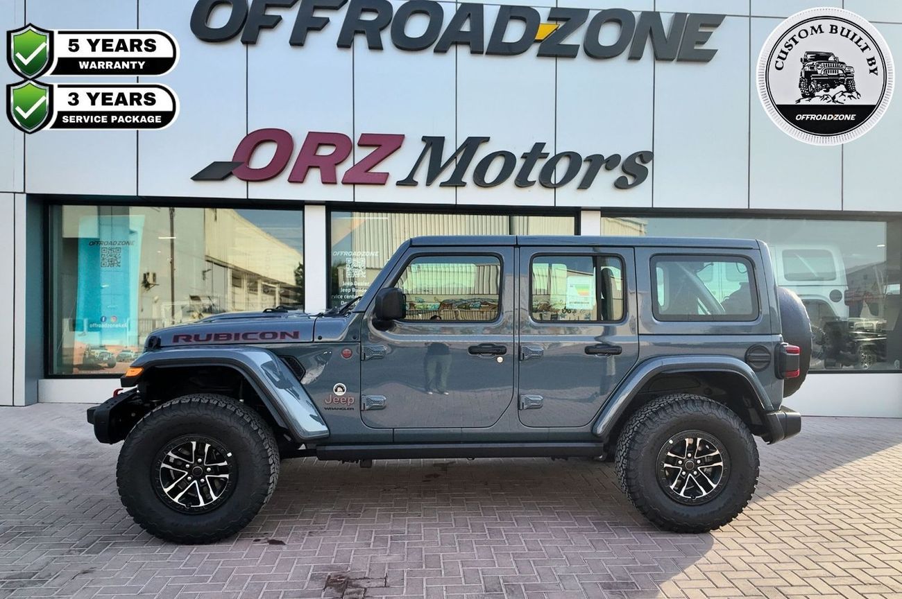 Jeep Wrangler Unlimited Rubicon 2.0L A/T / DEALER 5 YRS WTY & 3 YRS SP WITH METAL BUMPER AND WINCH