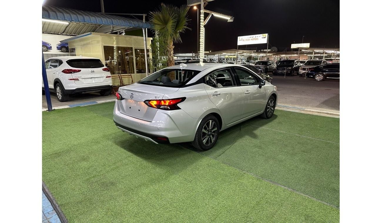 نيسان فيرسا Nissan Versa 2021 1.6L good condition rear camera mileage 97000 km