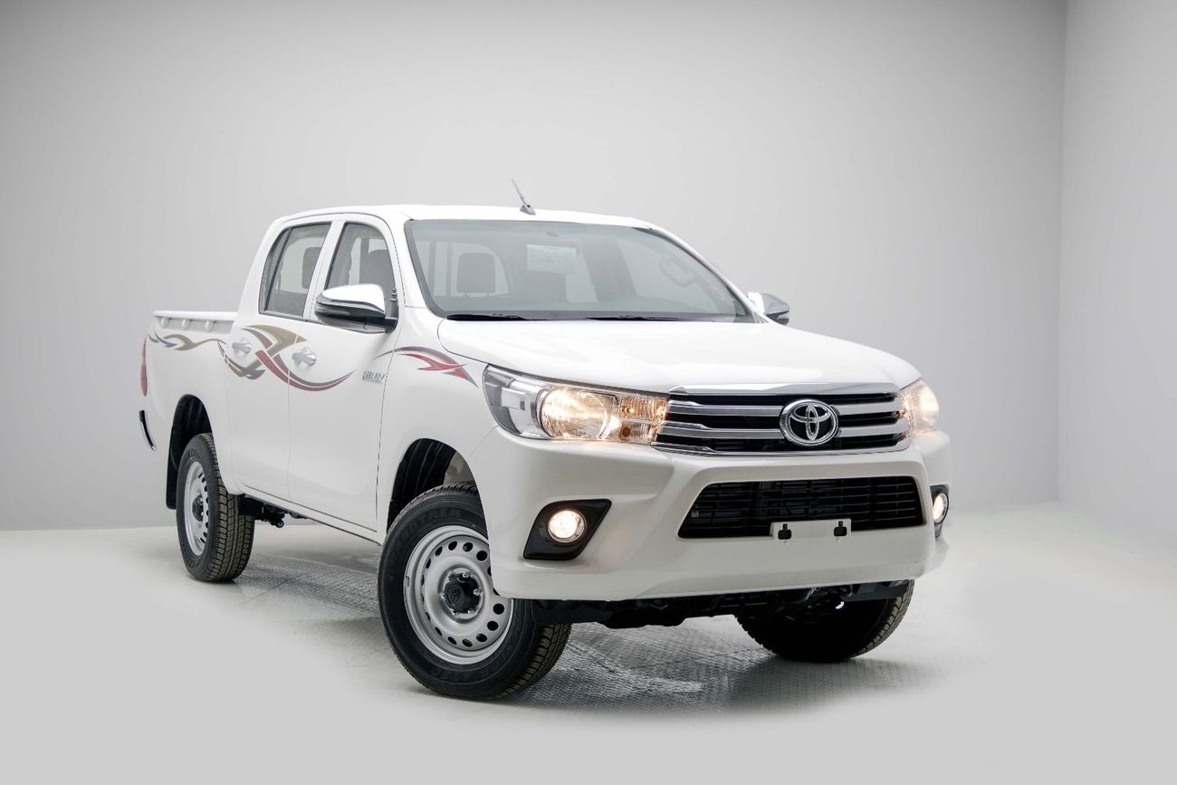 Toyota Hilux DLS 2.4L - White Inside Maroon | Export Only