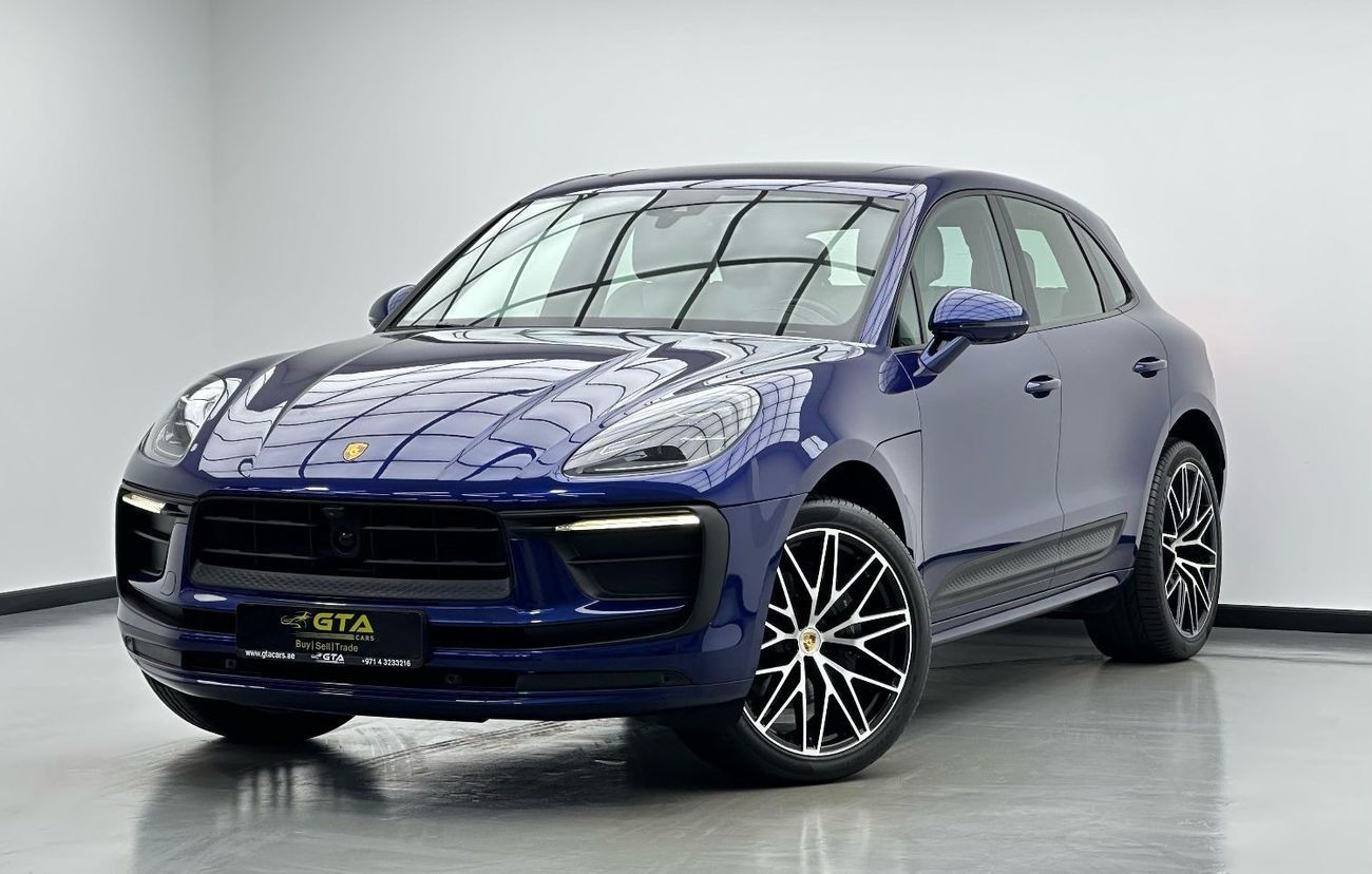 Porsche Macan Std 2.0L (252 HP) 2023 Posche Macan, 2027 Porsche Warranty, Full Porsche Service History, Very Low K