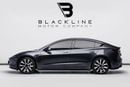 Tesla Model 3 LONG RANGE BUY NOW, PAY 2027 | THE BLACKLINE STANDARD | Tesla Warranty February 2028, GCC, Low KM's