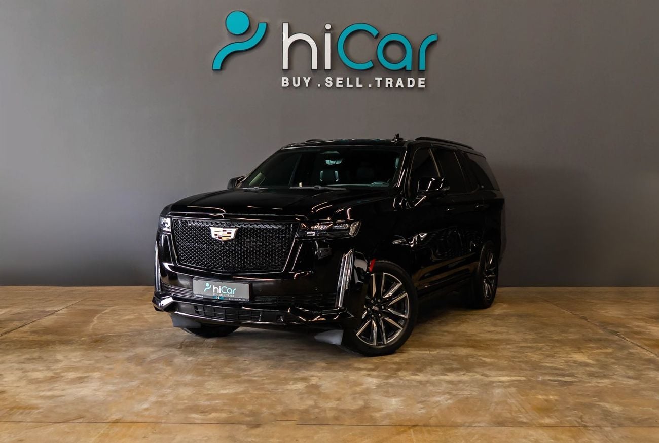 Cadillac Escalade AED 3,832 P.M • 0% Downpayment • Cadillac Escalade Premium Luxury Platinum  • 1 Year Warranty