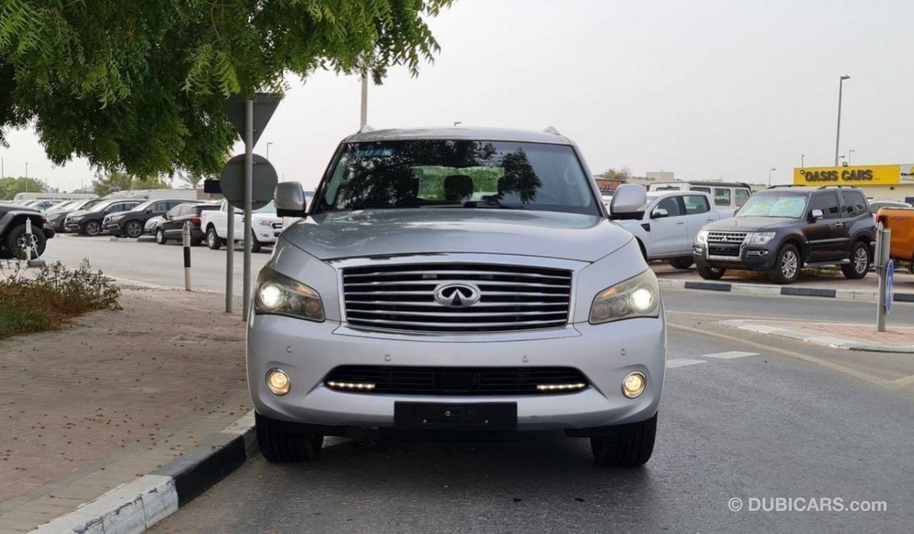 Infiniti QX80 Luxury 5.6L V8 2014 Full Service History GCC