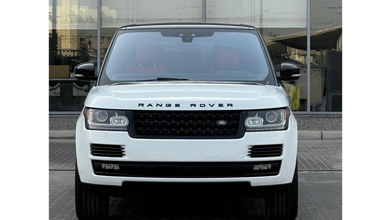 لاند روفر رينج روفر VOGUE SUPERCHARGED 2017 US ORGINAL PAINT // PERFECT CONDITION