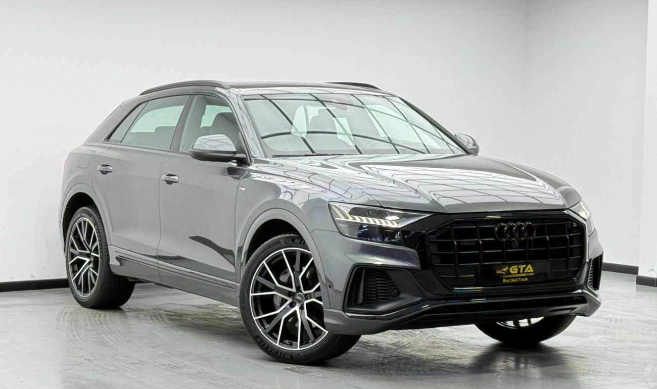 أودي Q8 55 TFSI quattro S-Line 3.0L (340 HP) 2019 Audi Q8 S-Line 55TFSI Quattro, Warranty, Fully Loaded, Exc