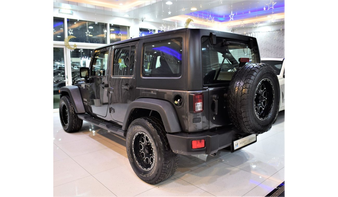 جيب رانجلر LOW MILEAGE ONLY 30,000KM PERFECT CONDITON! Jeep Wrangler JK Unlimited Sport 2018 GCC Specs