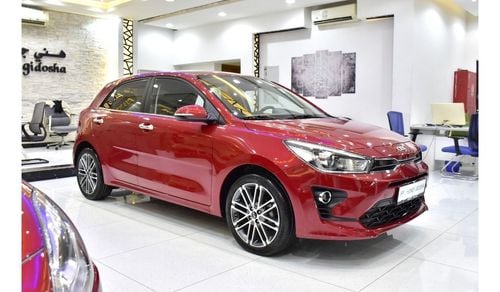 Kia Rio EXCELLENT DEAL for our KIA Rio 1.6L ( 2021 Model ) in Red Color GCC Specs
