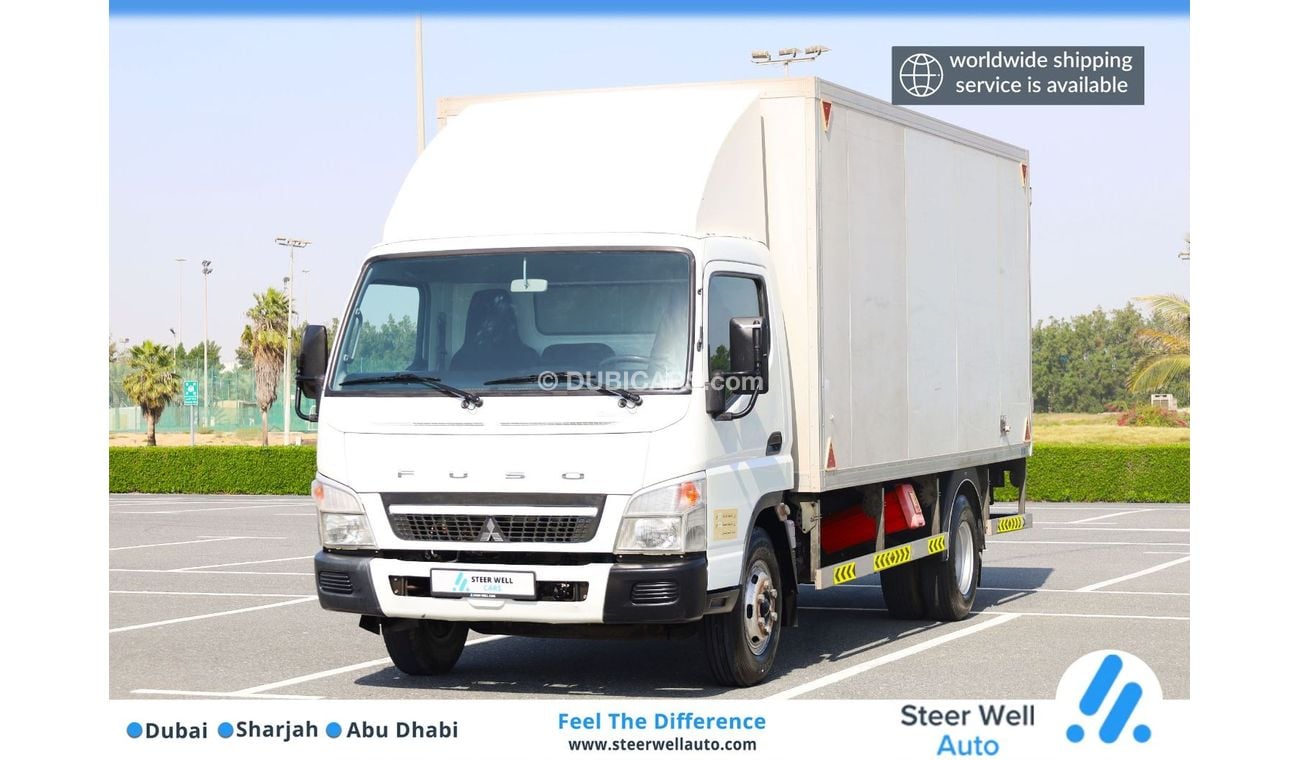 Mitsubishi Fuso Canter | Long Chassis 4Ton with Insulated Box | Excellent Condition | GCC Specs