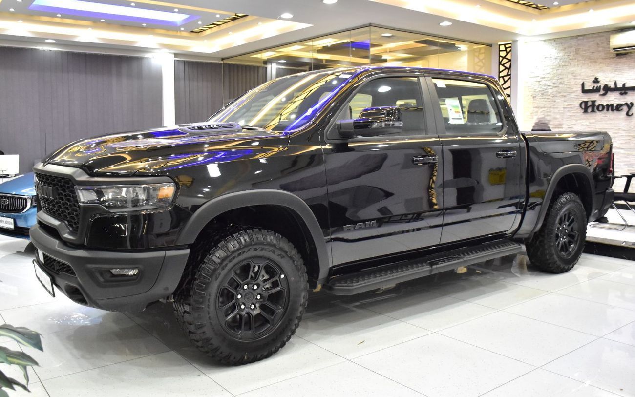 رام 1500 EXCELLENT DEAL for our Dodge Ram Rebel 4x4 ( 2025 Model ) in Black Color GCC Specs